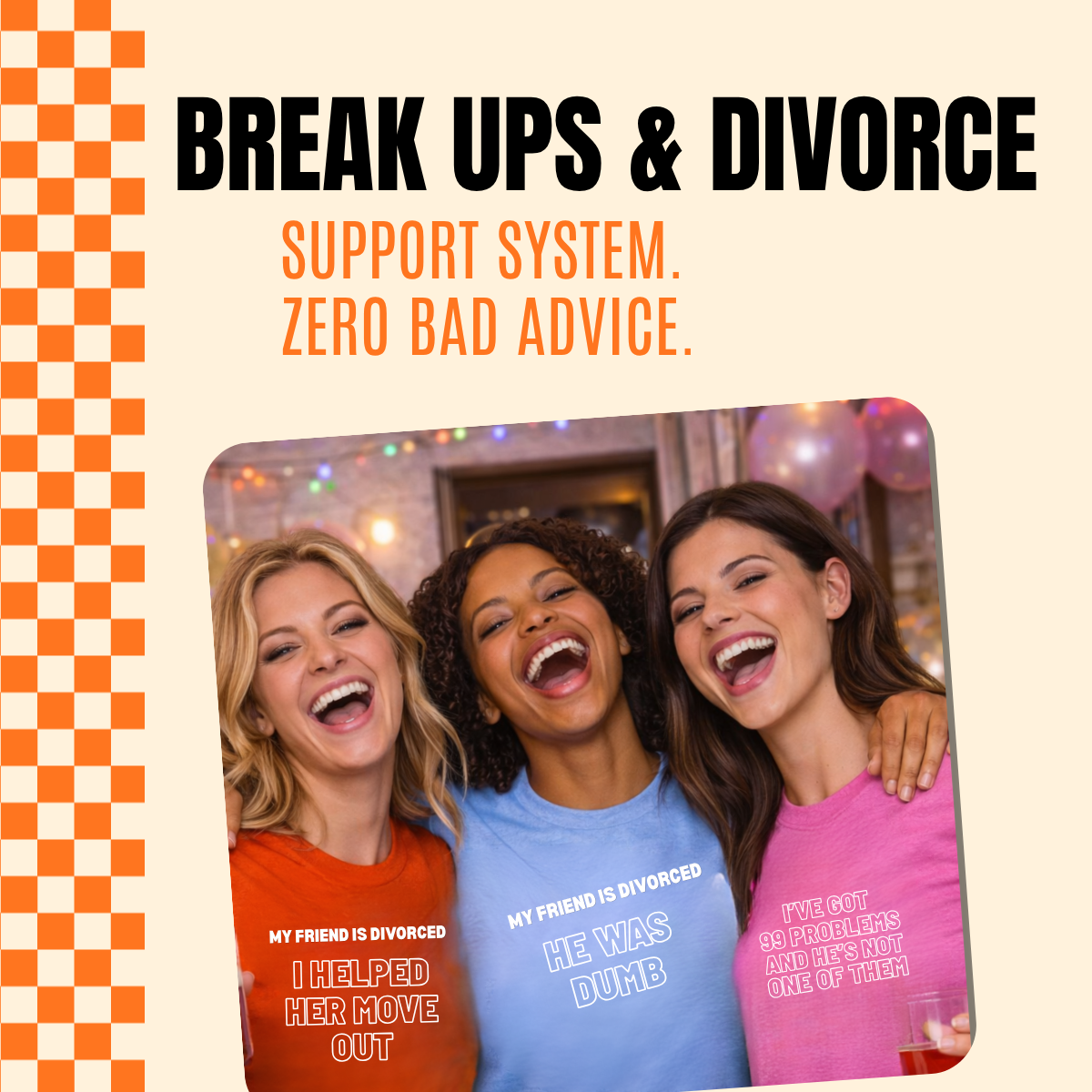 YOUR SUPPORT GROUP... WITH ATTITUDE